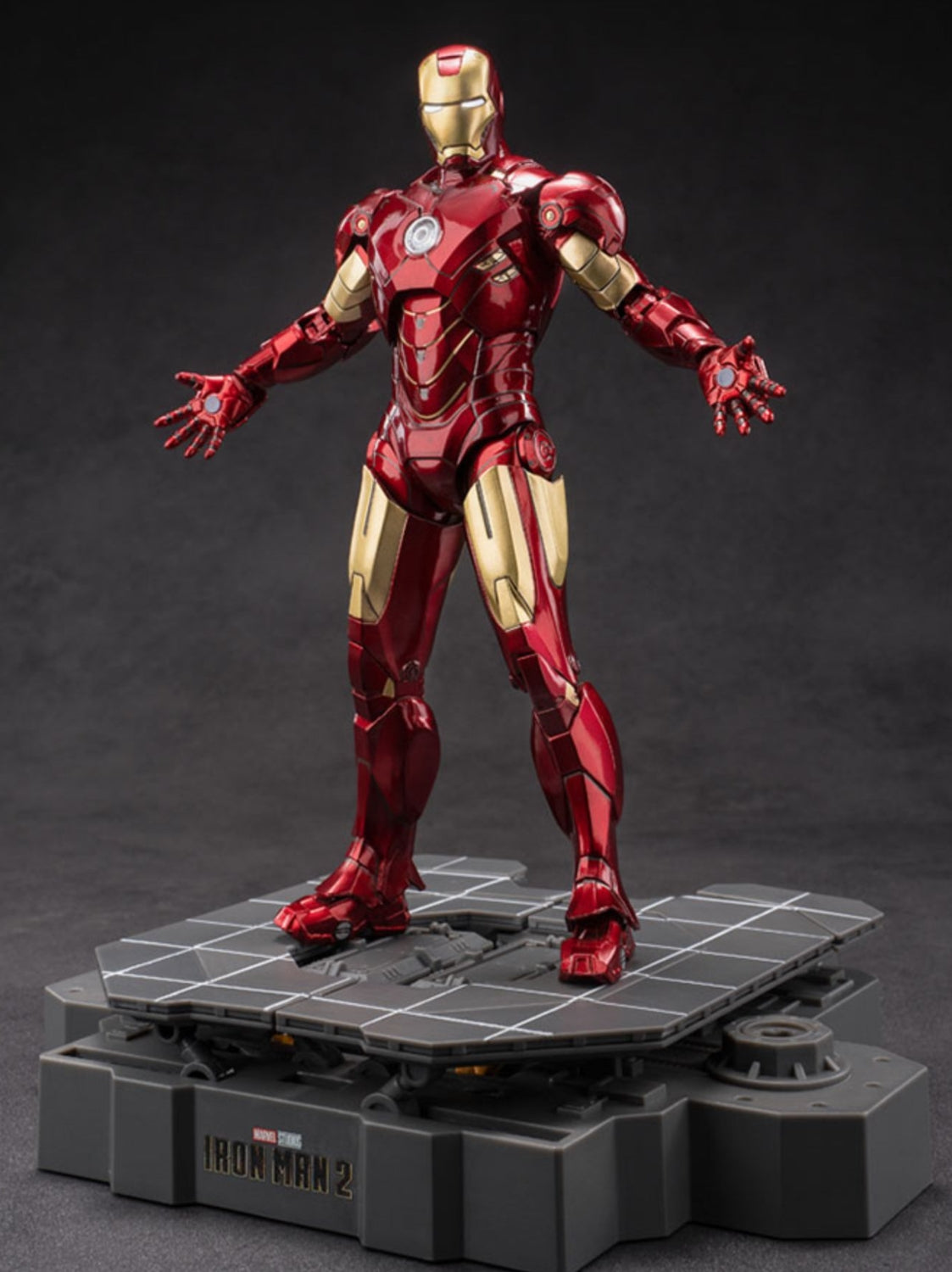HiPlay 中動モデル 1/10 アイアンマン MK4 着脱台 可動 アクション フィギュア アクセサリー フルセット