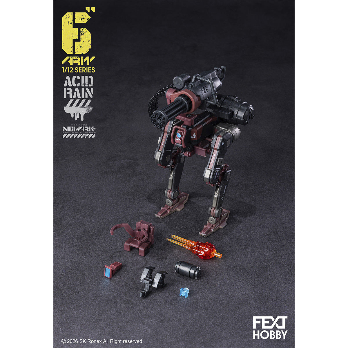 HiPlay FEXT HOBBY 1/12 WAVE 2.0 ビークルシリーズ FXH-ARV-002 可動フィギュア 塗装済み 完成品