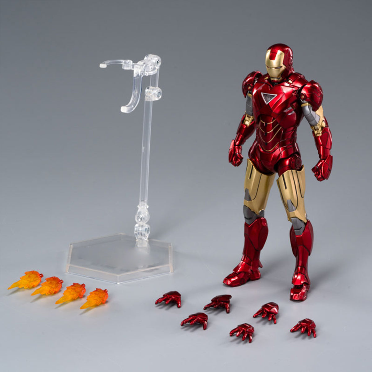 HiPlay 中動モデル 1/10 アイアンマン 可動 アクション フィギュア フルセット 非発光版