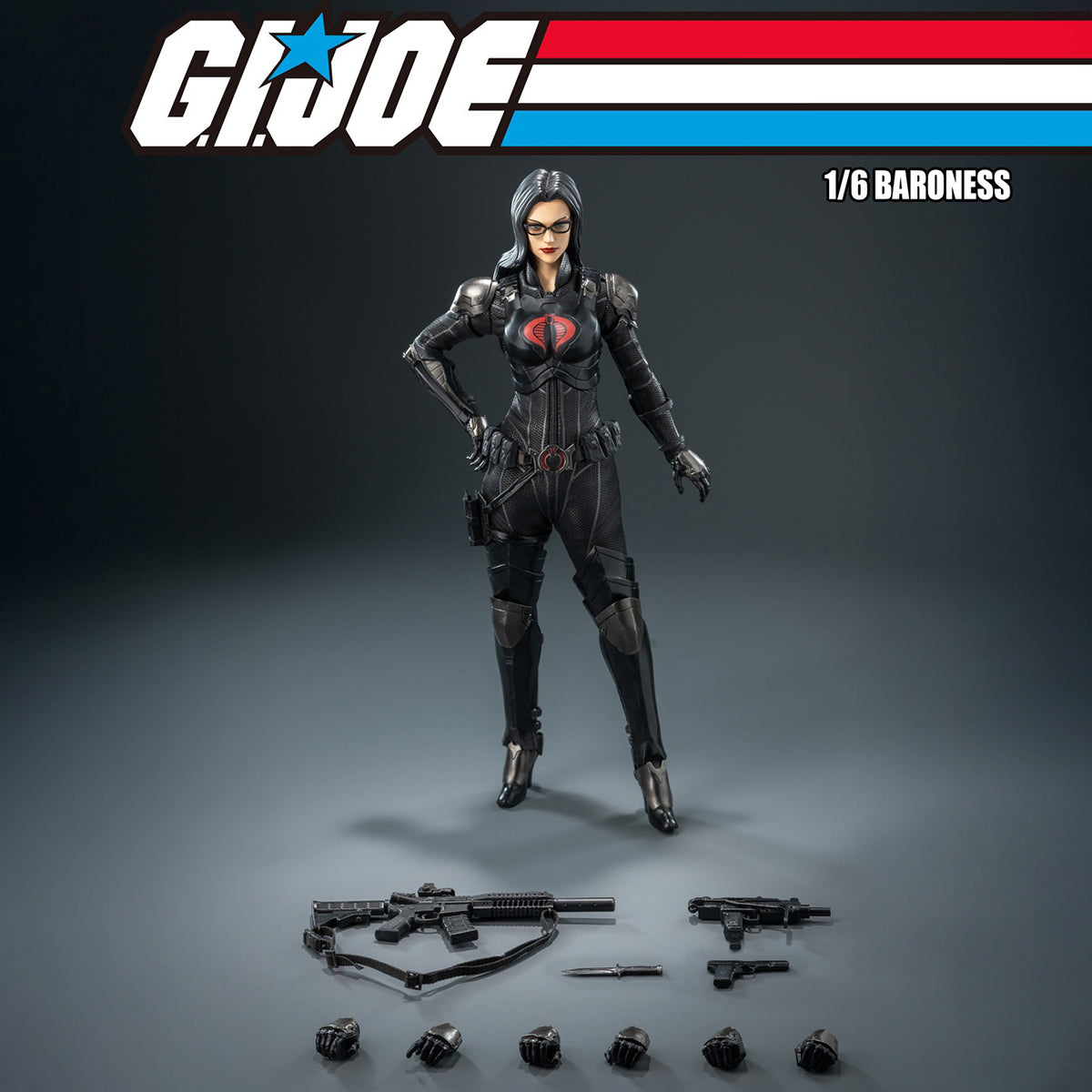 HiPlay Threezero フィグゼロ G.I.ジョー 特種部隊 バロネス 3Z03500W0 1/6 可動フィギュア 塗装済み 完成品