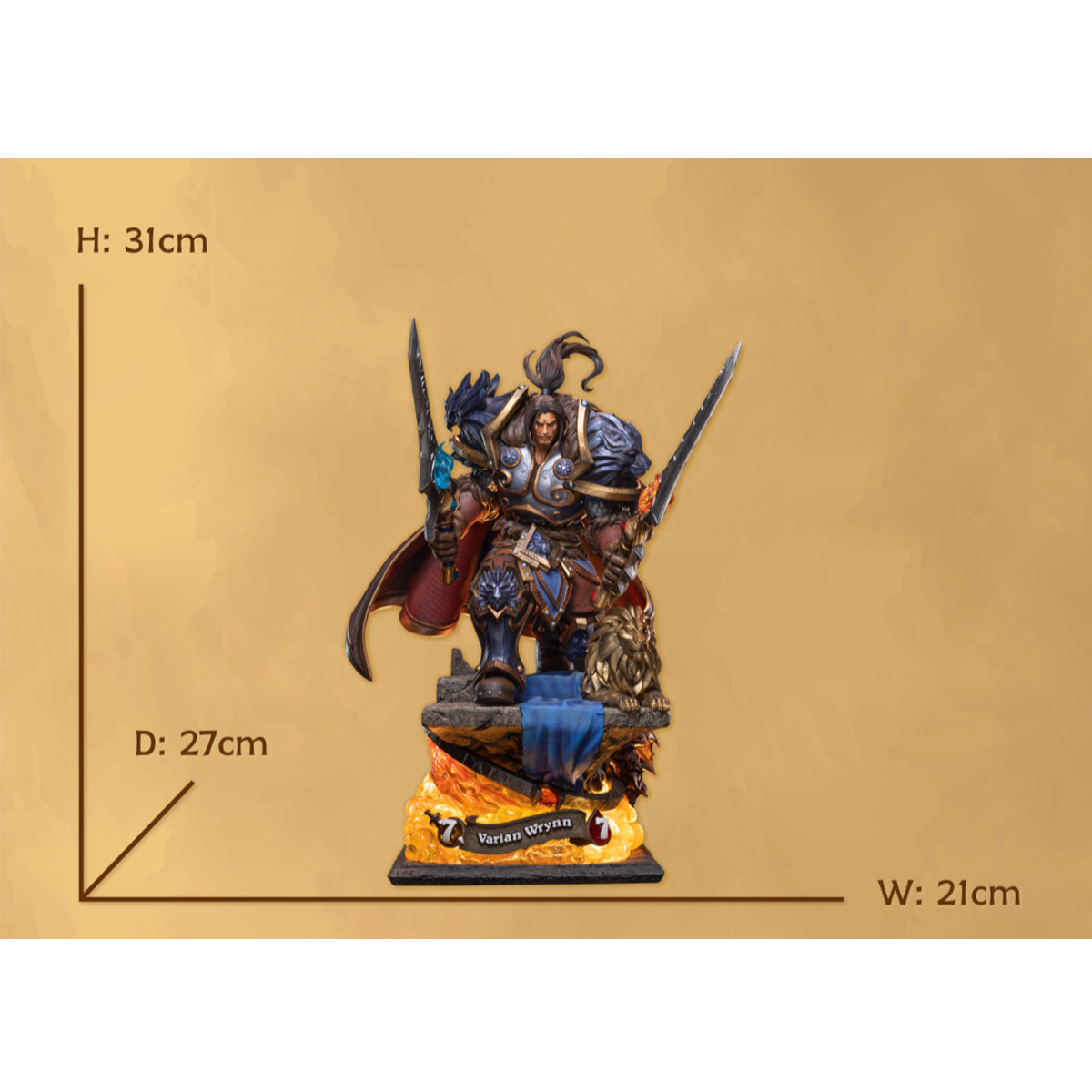 Blizzard 1/10 ハースストーン ヴァリアン・リン スタチュー HEXHS18