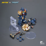 JOYTOY 1/18 ウルトラマリーン キャプテン ジャンプパックとレリックシールド装備 JT04414 可動フィギュア 塗装済み 完成品
