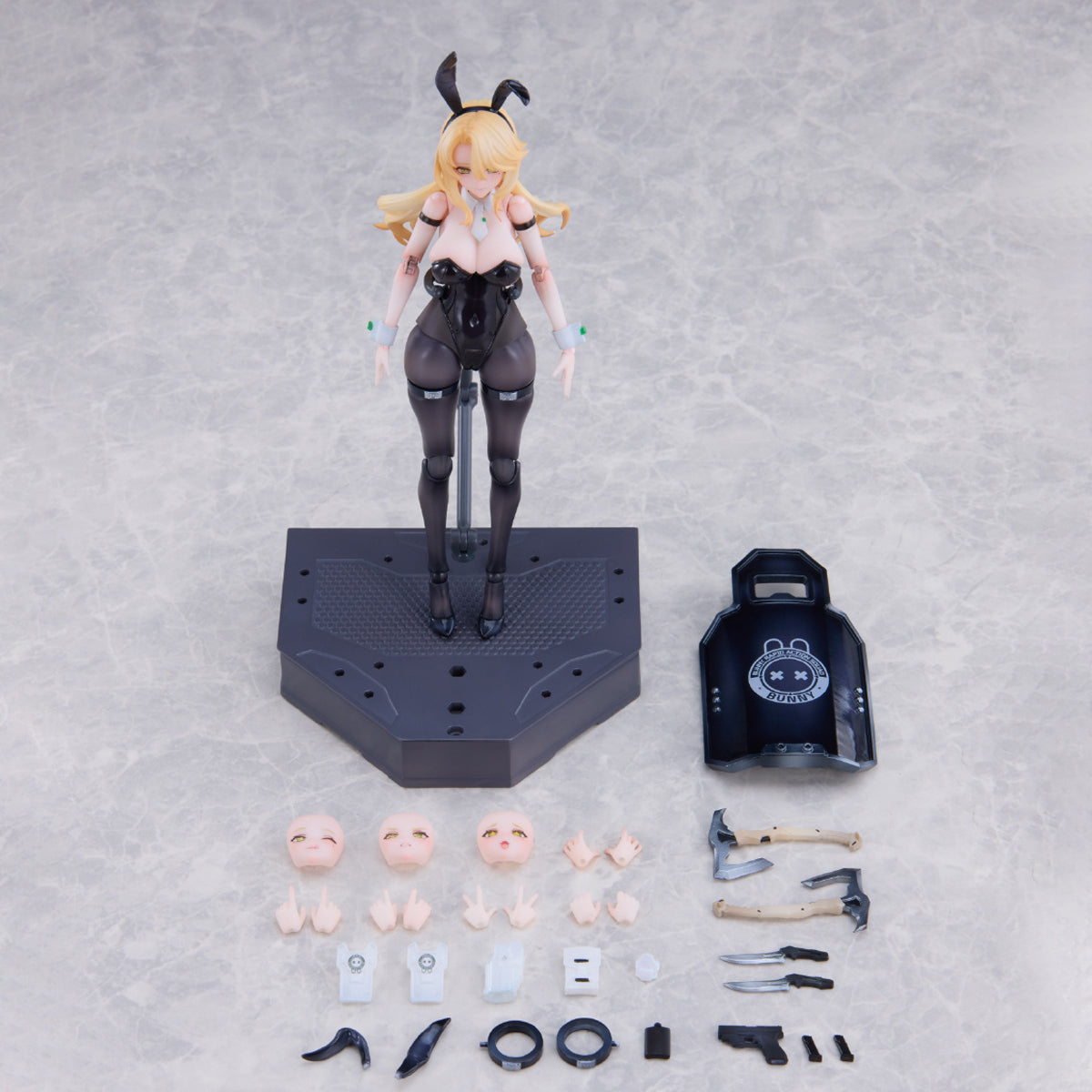 HiPlay 溯行Sushing 1/12 ラビット快速反応チーム シールド担当・エレーナ・ERENA 可動フィギュア 塗装済み 完成品 美少女