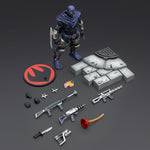 HiPlay JOYTOY TMNT 忍者タートルズ - フットソルジャーA JT00164 & フットソルジャーB JT00171 1/18 可動フィギュア 塗装済み 完成品
