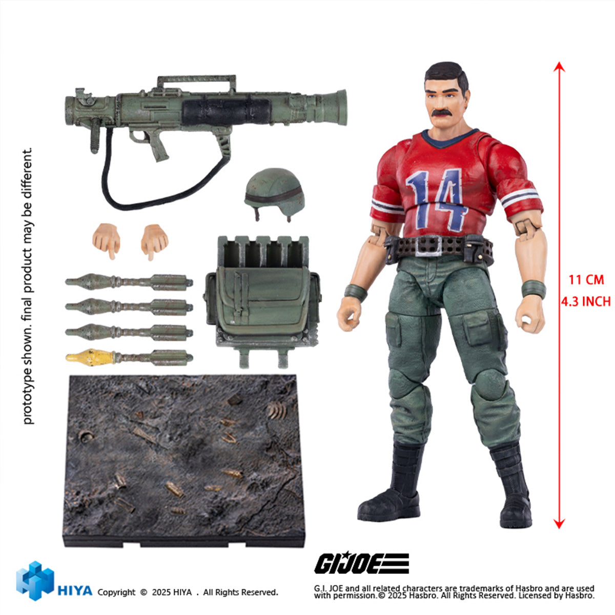 HIYA 1/18 特殊部隊 ロケットランチャー EMG0357