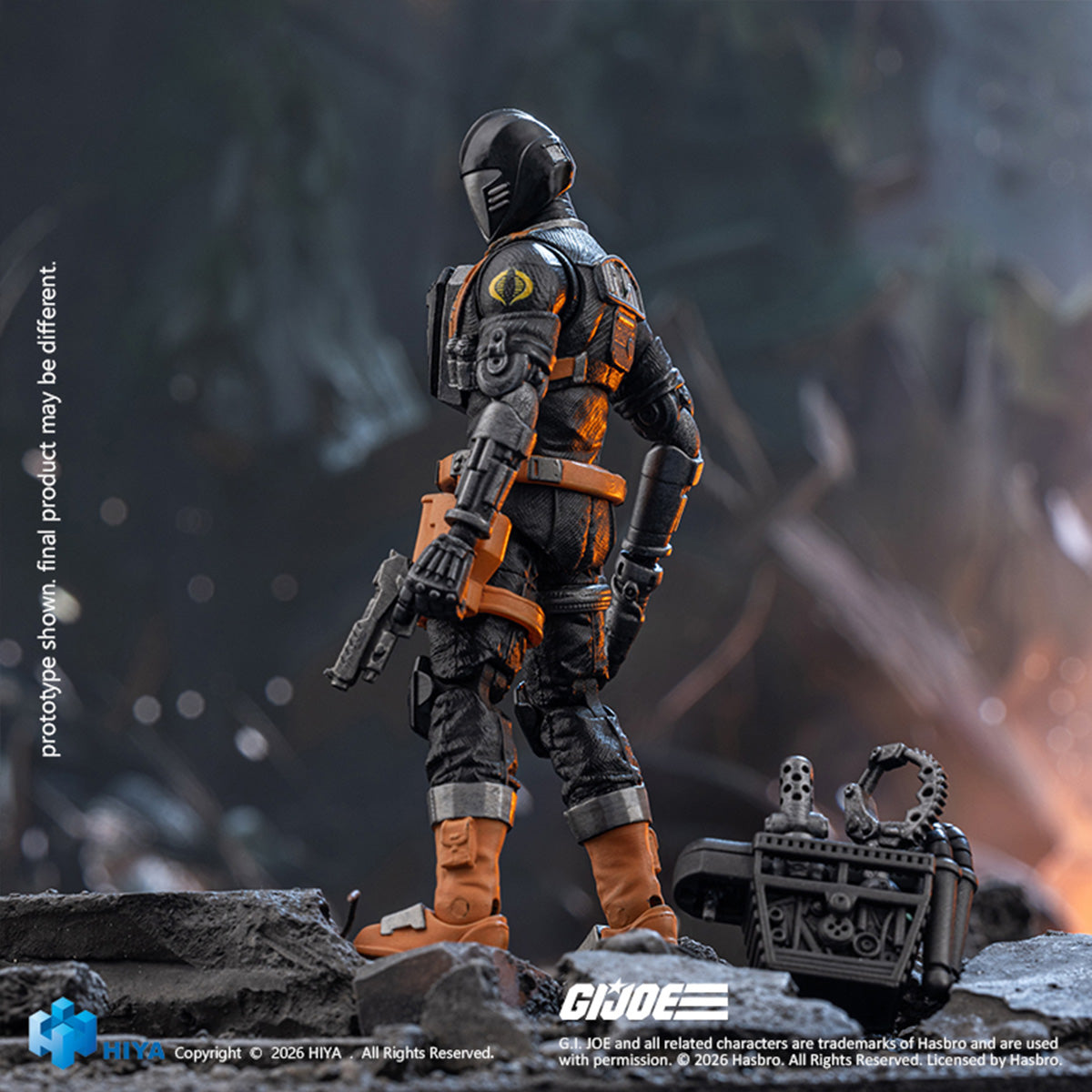 HIYA 1/18 G.I.ジョー B.A.T. EMG0480 アクションフィギュア 塗装済み 完成品