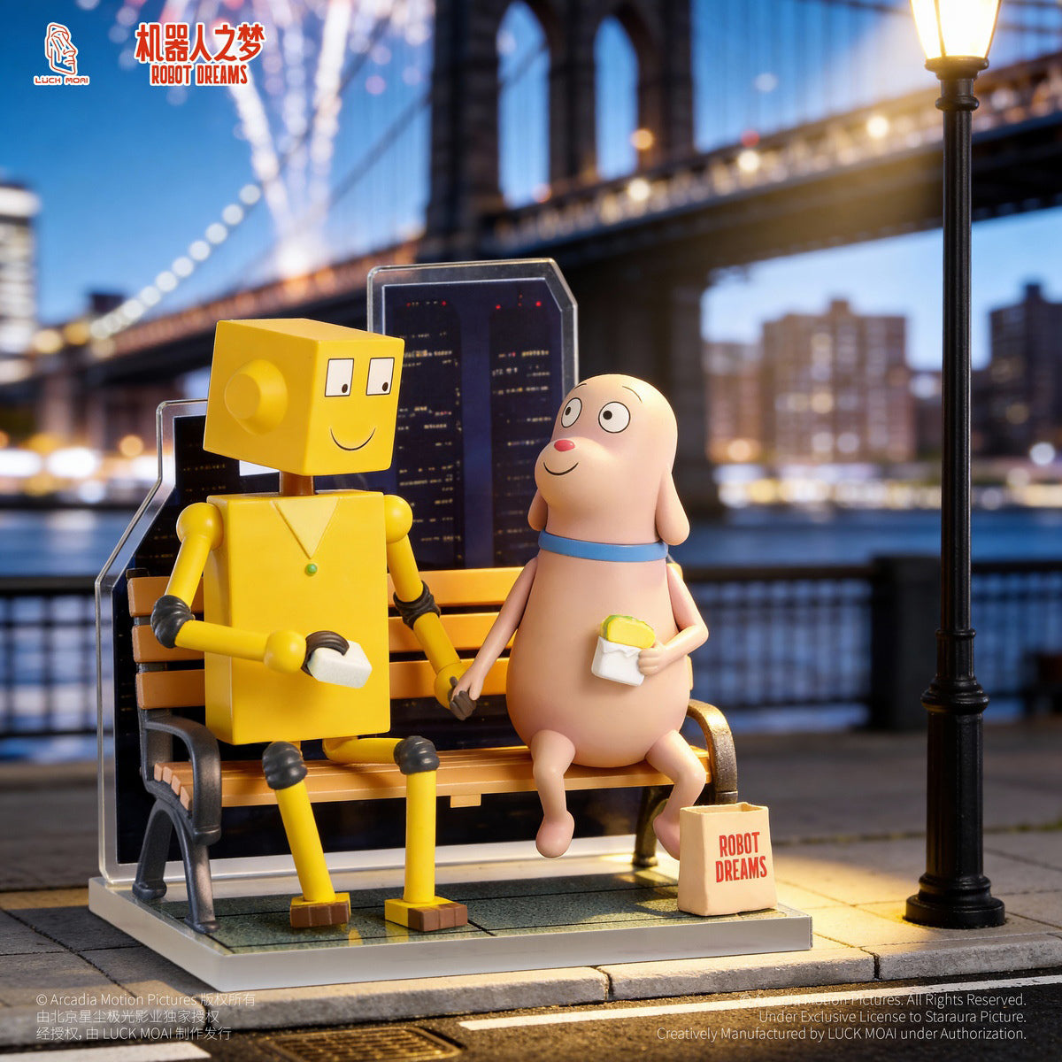 HiPlay LUCK MOAI ロボットの夢 シリーズ YP-10202601 ブラインドボックス