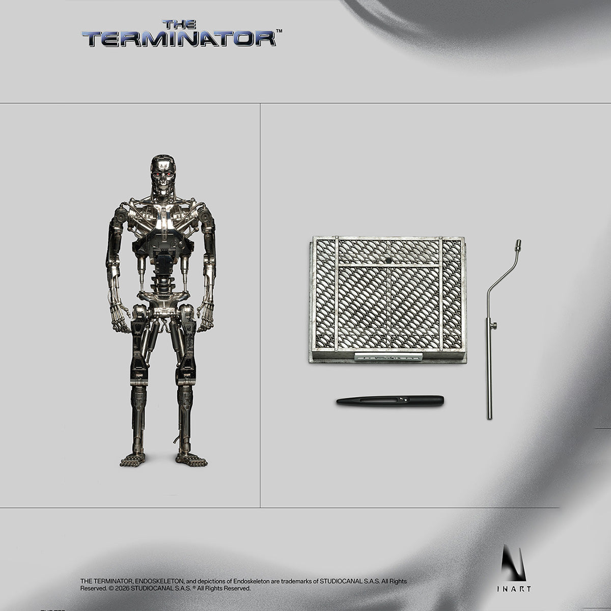 INART 1/6 『ターミネーター』 T-800 エンドスケルトン Ag A036 キャラクター