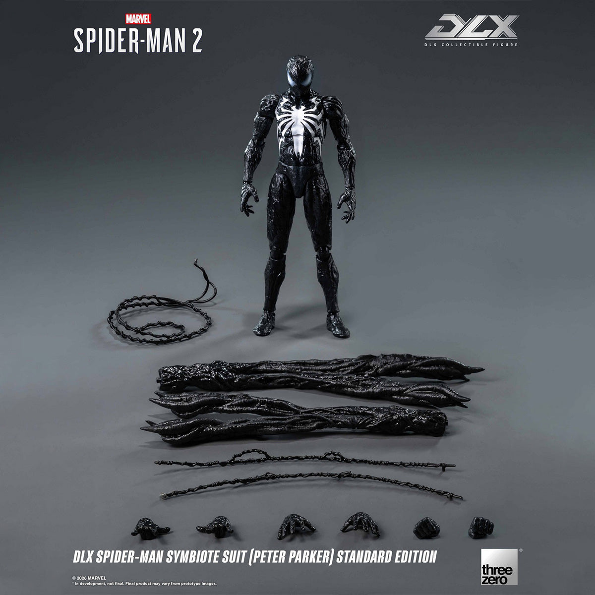 Threezero Marvel's Spider-Man 2 DLX スパイダーマン（シンビオート・スーツ） ピーター・パーカー 通常版 3Z09660C0