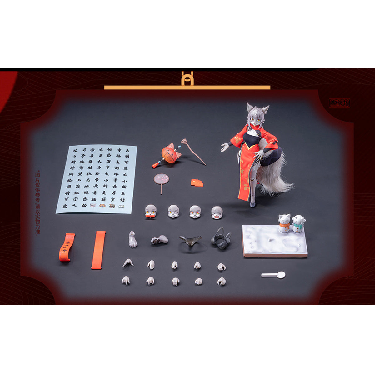HiPlay LADoTOYS 1/12 冒険チーム キツネ娘 リア 新春Ver. ERA-004 可動フィギュア 塗装済み 完成品 美少女