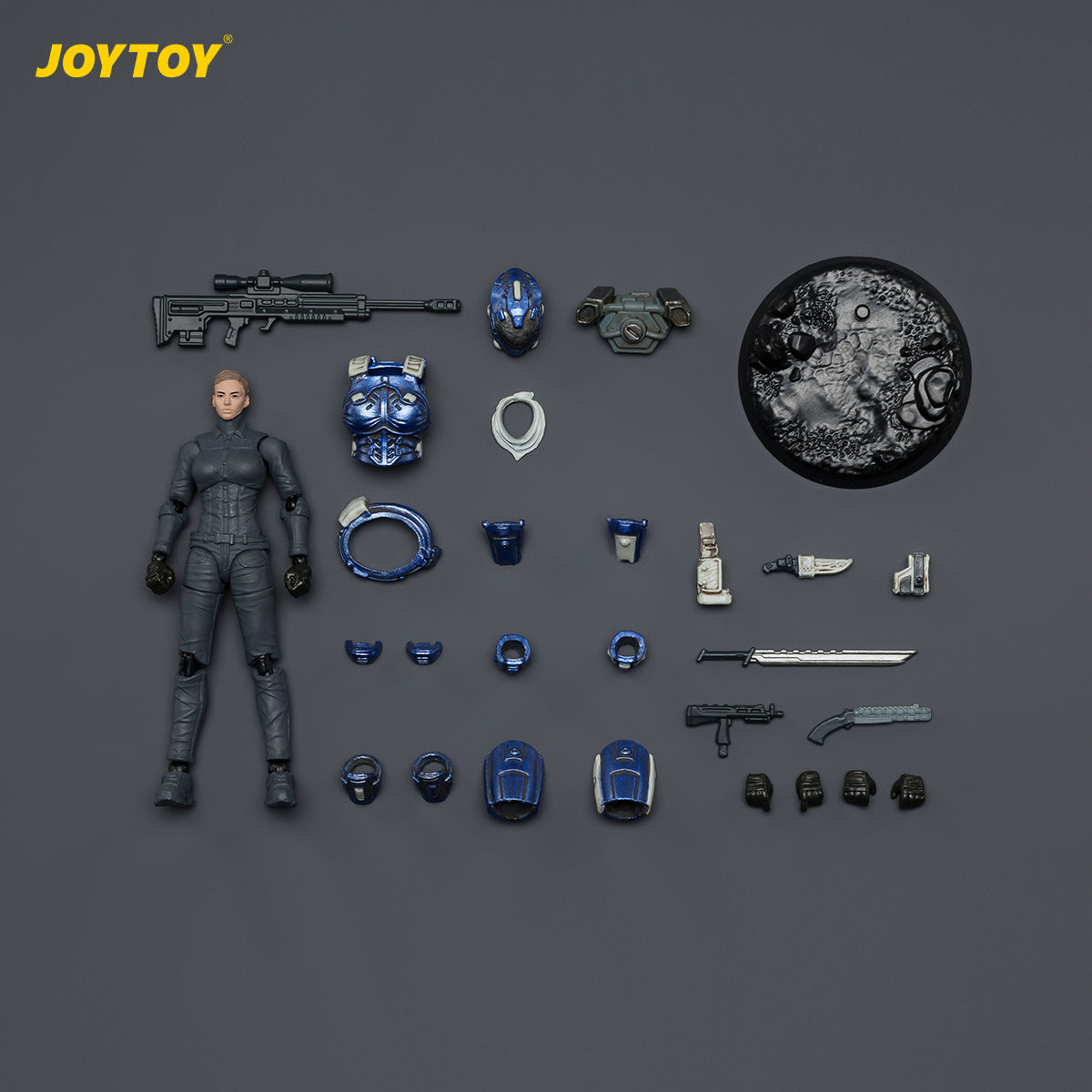 HiPlay JOYTOY 1/25 天啓シリーズ スマッシャー 高速強襲型メカ ＆ UNSC アサルター フィヨルド 可動フィギュア 塗装済み 完成品