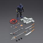 HiPlay JOYTOY TMNT 忍者タートルズ - フットソルジャーA JT00164 & フットソルジャーB JT00171 1/18 可動フィギュア 塗装済み 完成品