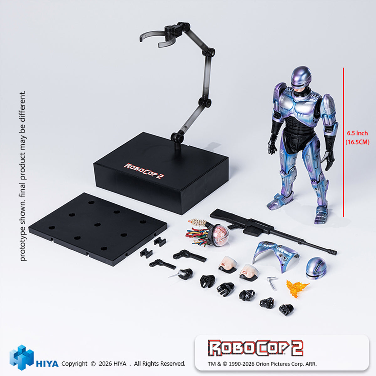 HIYA 1/12 ロボコップ 第二弾 ESR0302 可動フィギュア 塗装済み 完成品