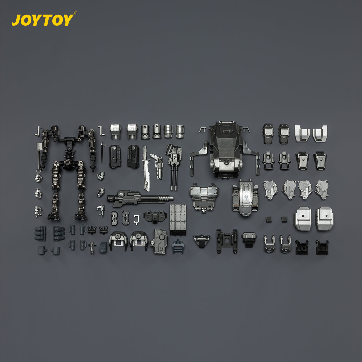 HiPlay JOYTOY 1/25 天啓シリーズ 雷神2号 突撃型メカ ＆ 鋼騎小隊 スカウト ミスト 可動フィギュア 塗装済み 完成品