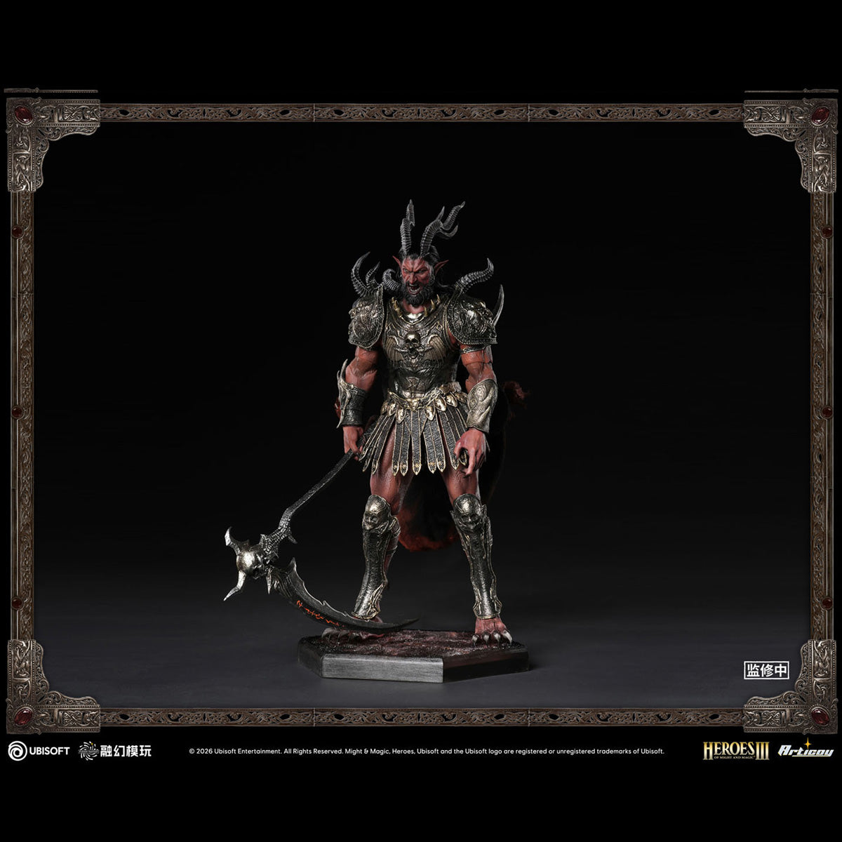 HiPlay 融幻模玩 Fusion Fantasy 1/12 ヒーローズ・オブ・マイト・アンド・マジックIII アークデビル FTM3-02 可動フィギュア 塗装済み 完成品 アクションフィギュア