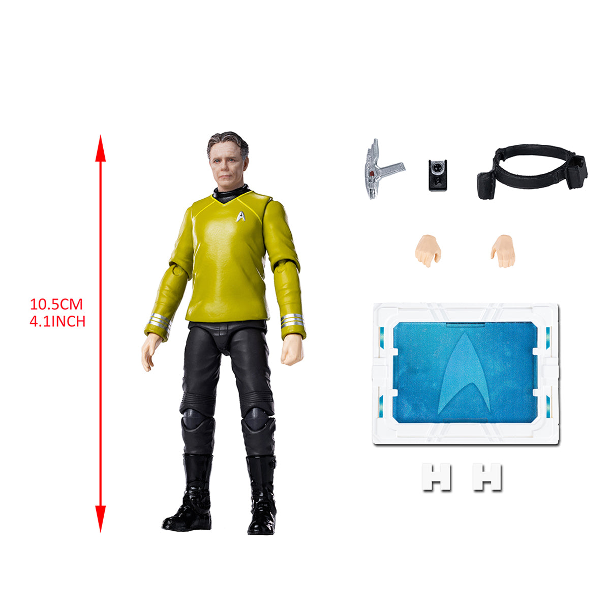 HIYA 1/18 スタートレック 2009 パイク EMS0291 アクションフィギュア 塗装済み 完成品