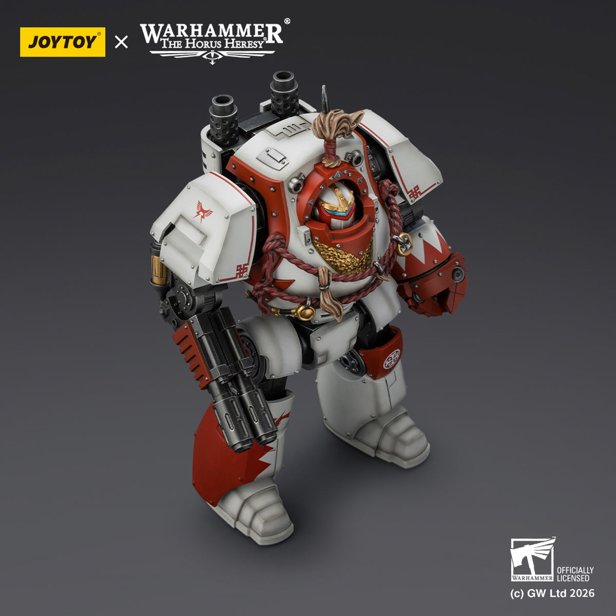JOYTOY 1/18 ホワイトスカー軍団 コンテンポル・ドレッドノート（マルチメルタおよびグラヴィス・パワーフィスト装備） JT03790