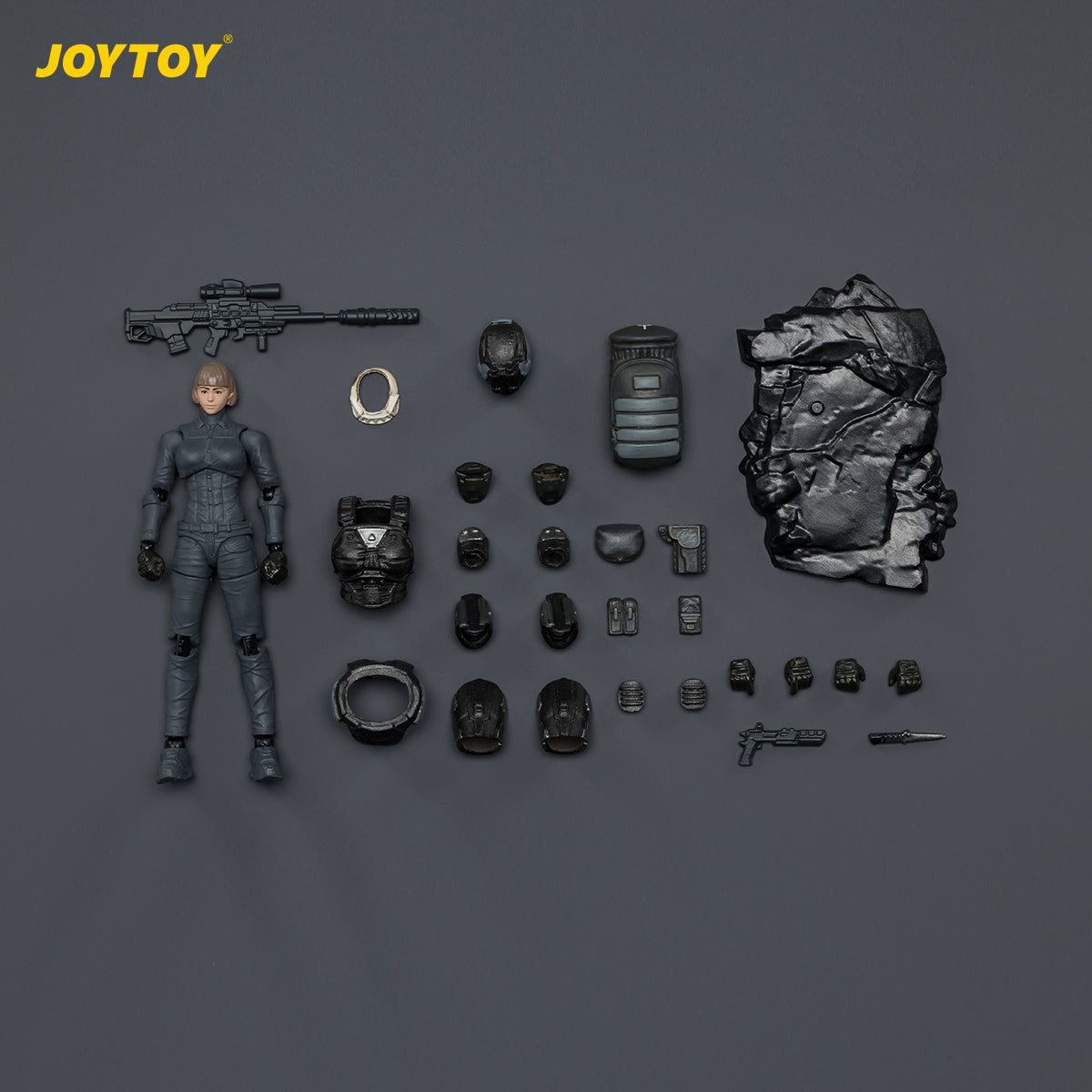 HiPlay JOYTOY 1/25 天啓シリーズ 玄甲2号 突撃型メカ ＆ 鋼騎小隊 スナイパー シンド 可動フィギュア 塗装済み 完成品