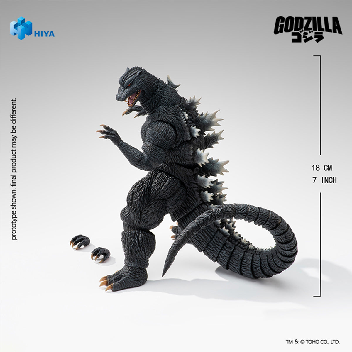 HIYA ゴジラ FINAL WARS 2004 EBG0293 可動フィギュア 塗装済み 完成品 モンスター