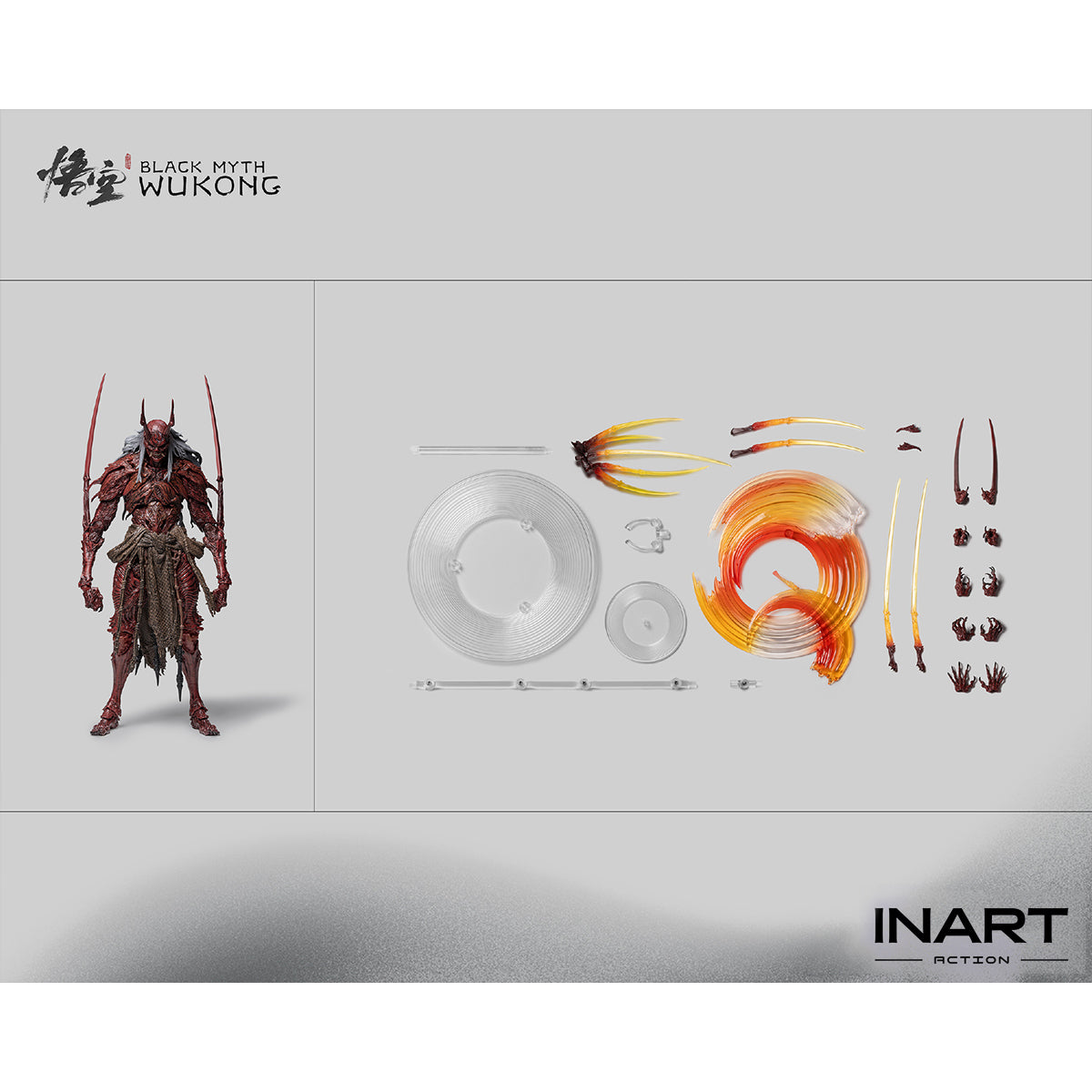 HiPlay INART 1/12 黒神話 : 悟空 夜叉王 MAG G0005 可動フィギュア 塗装済み 完成品