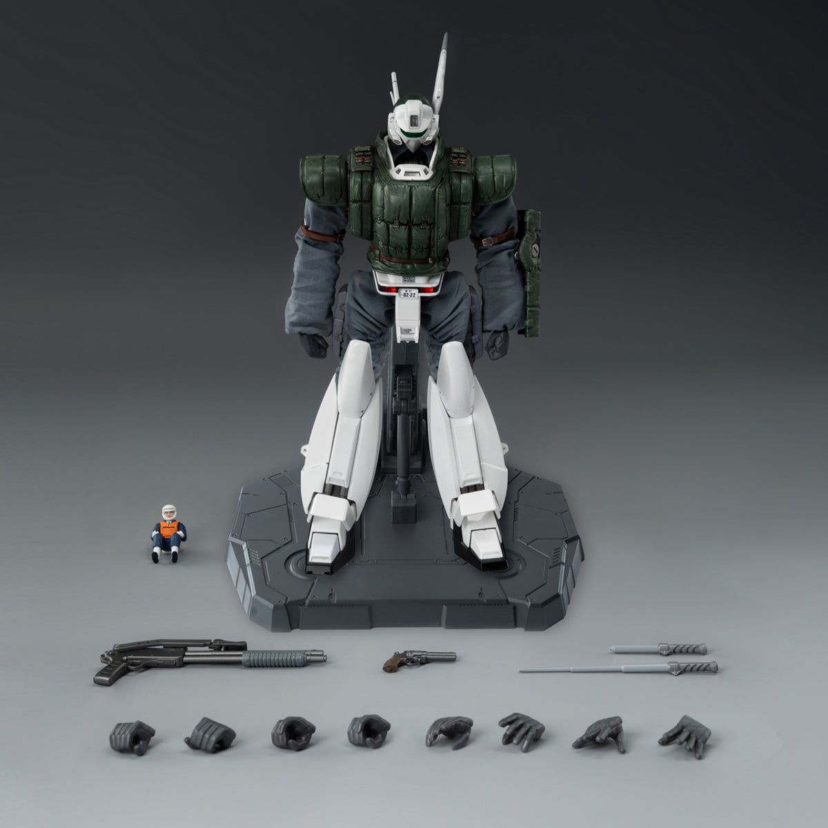 HiPlay Threezero 1/35 イングラム 反応装甲 1号機 & 2号機 & 3号機 可動 アクション フィギュア アクセサリー フルセット