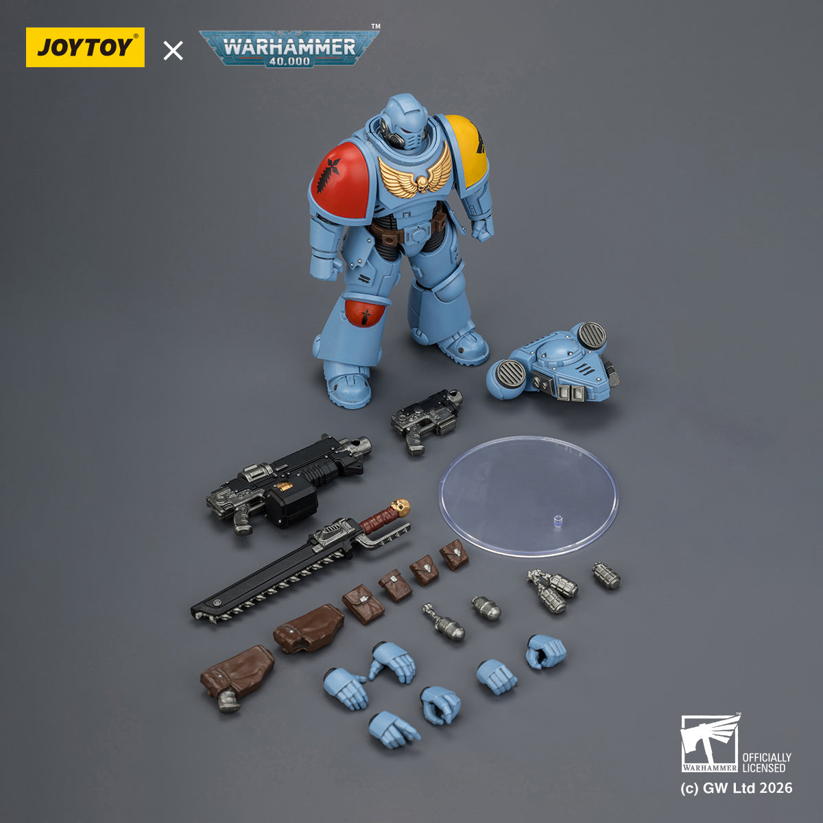 JOYTOY 1/18 インターセッサー（ボルトライフル、ボルトピストル、チェーンソード装備）