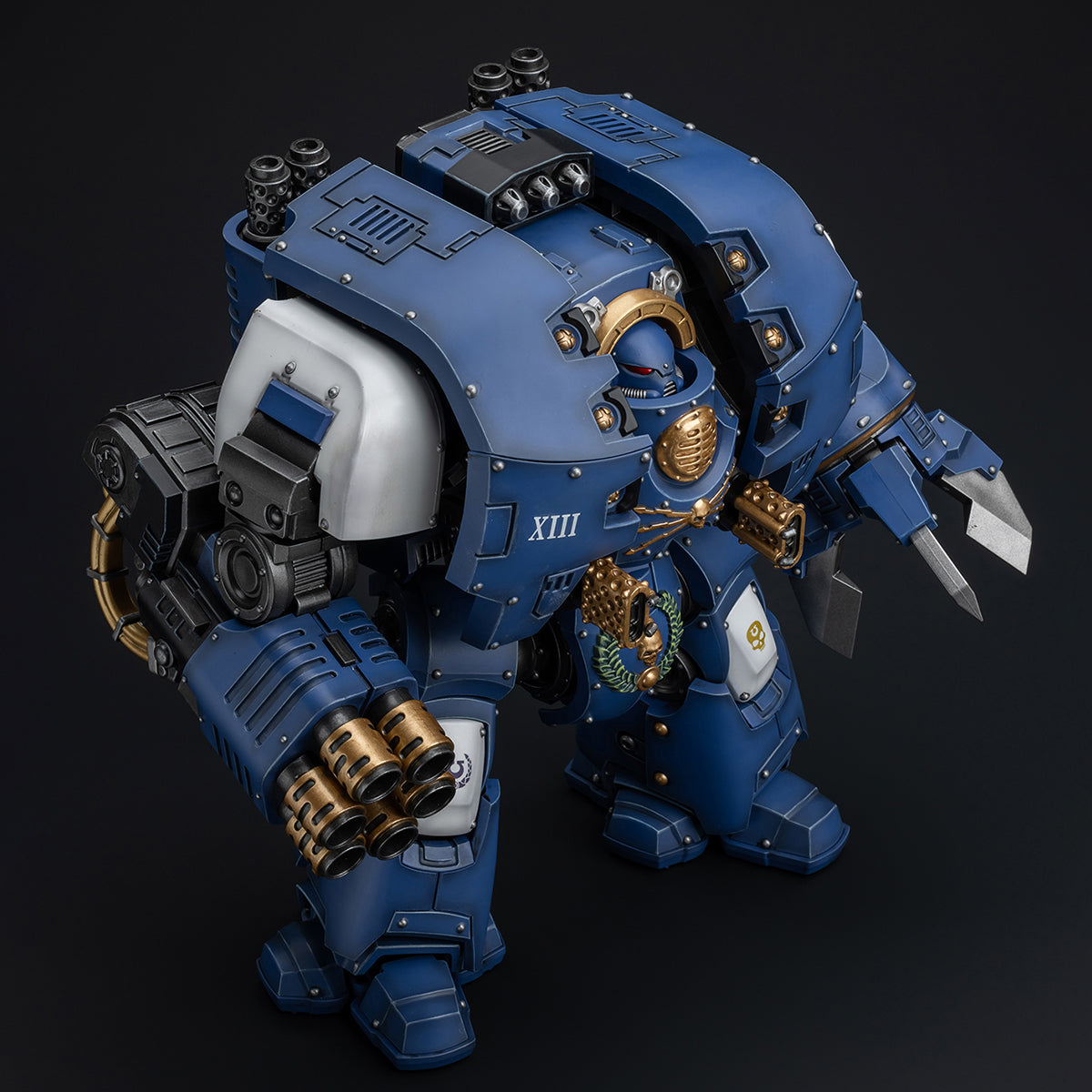 HiPlay JOYTOY Warhammer The Horus Heresy 1/18 ウルトラマリーン リヴァイアサン・ドレッドノート サイクロニック・メルタランス＆シージクロー JT8643  可動フィギュア 塗装済み 完成品