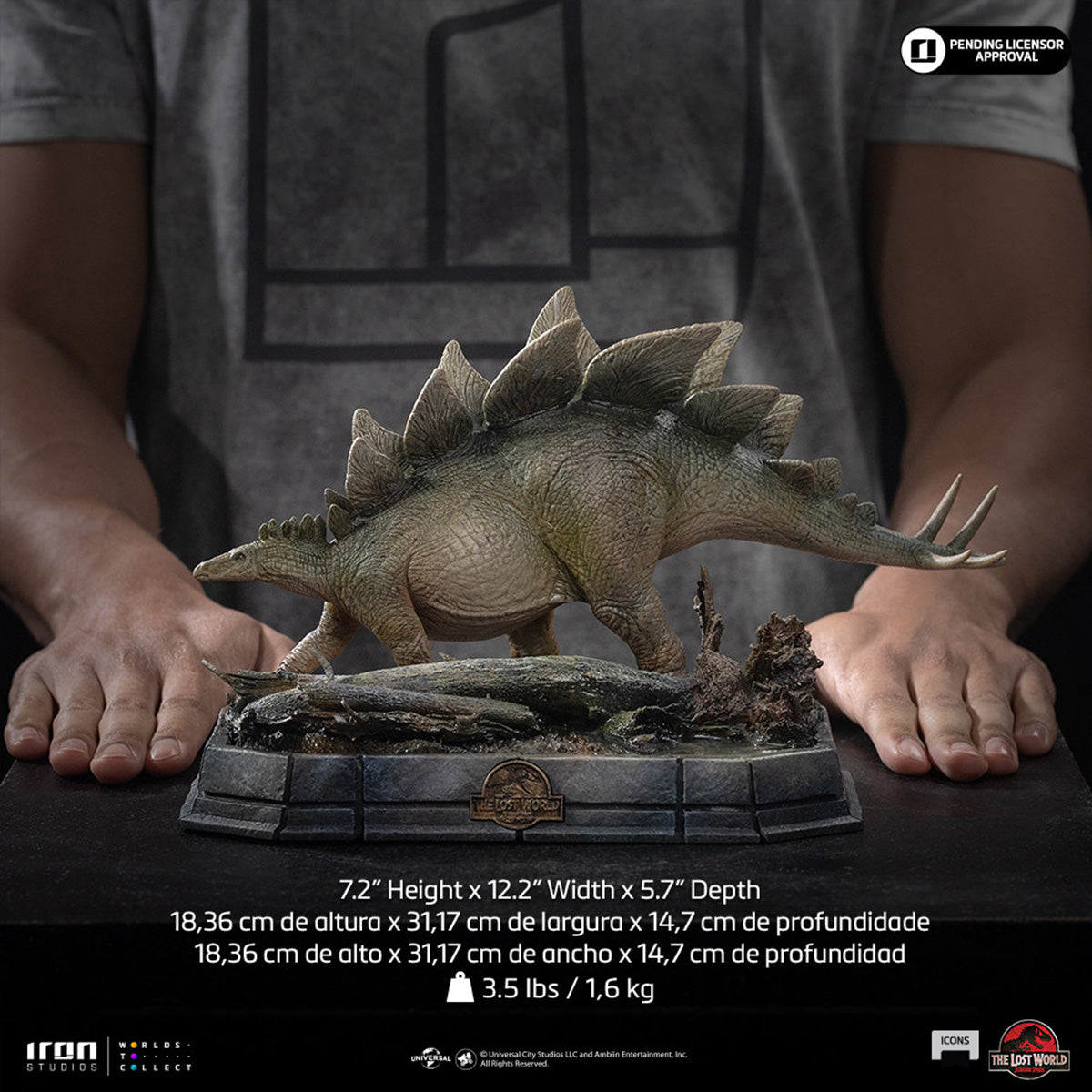 Iron Studios ジュラシック・パーク ステゴサウルス UNIVJP143726-IC