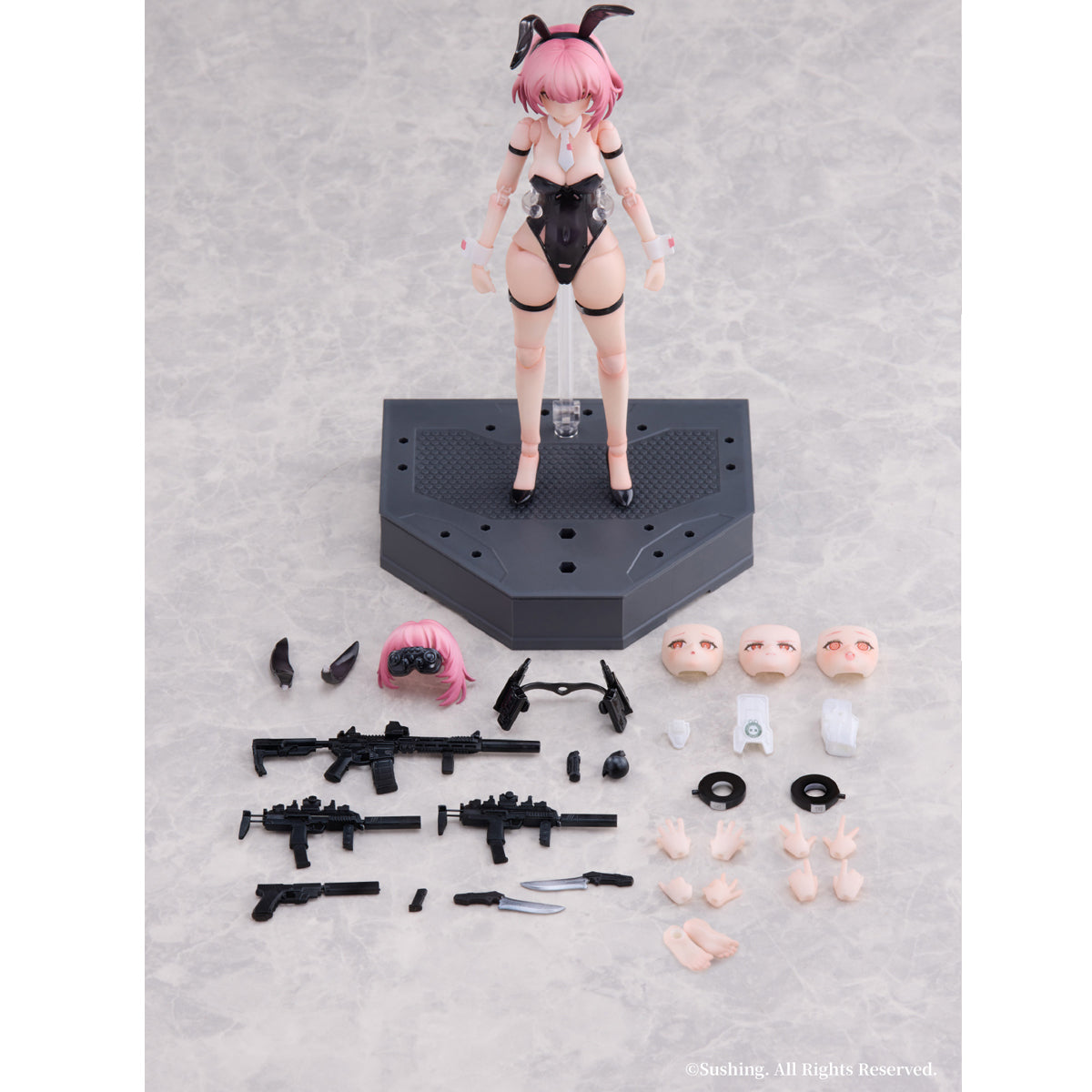 溯行Sushing 1/12 「バニー ラピッド アクション スクワッド 」 突撃兵ベルガ