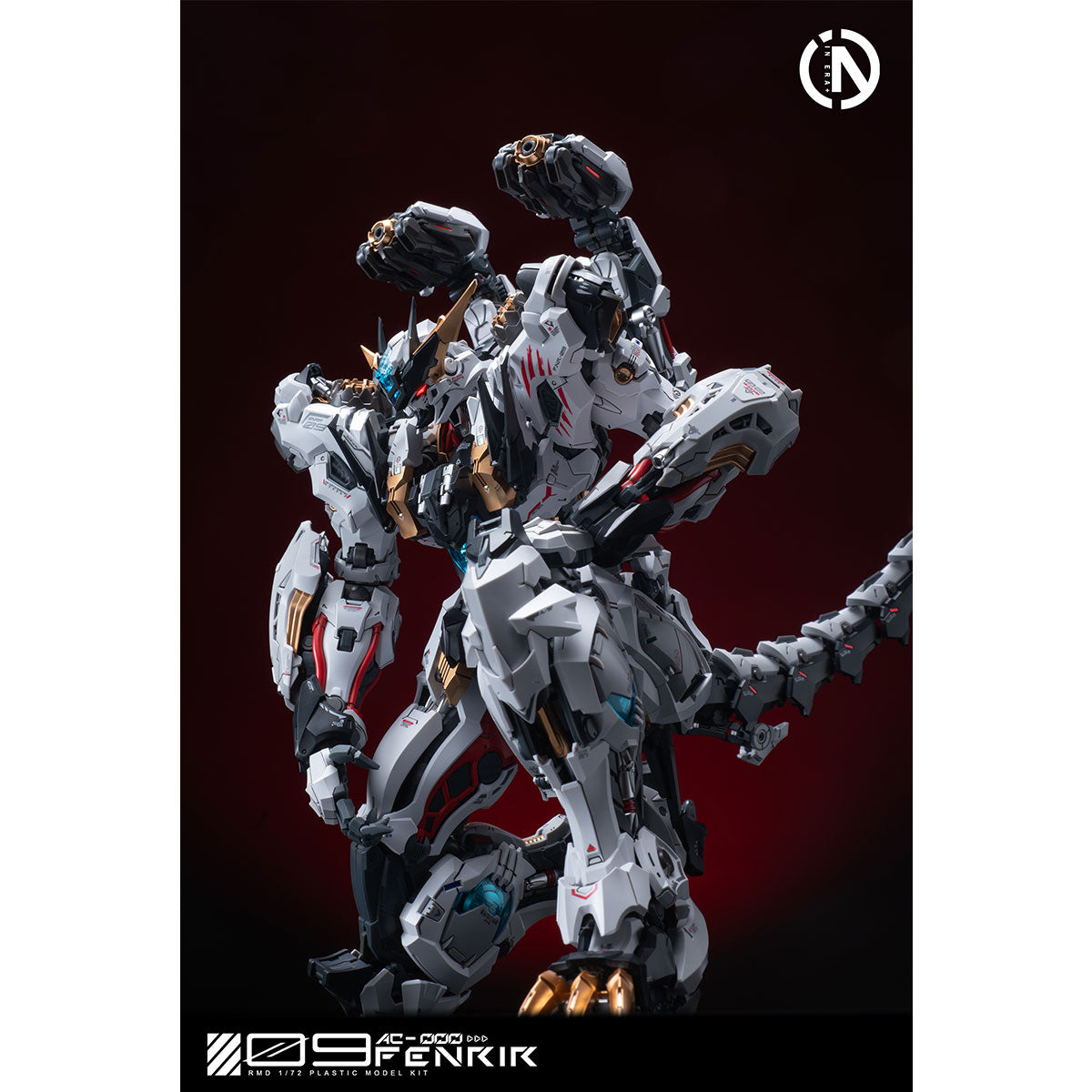 HiPlay 無限新星 INERA+ 芬里爾 フェンリル FENRIR FNR009 1/72 色分け済みプラモデル 組み立てキット