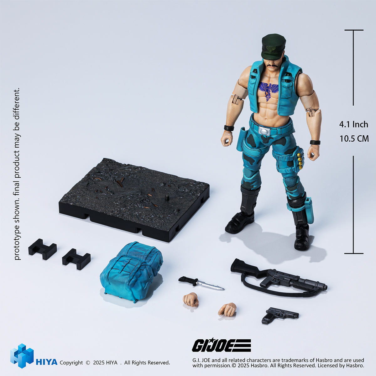 HIYA 1/18 G.I.JOE特殊部隊 広和 海兵隊版 EMG0300 アクションフィギュア 塗装済み 完成品
