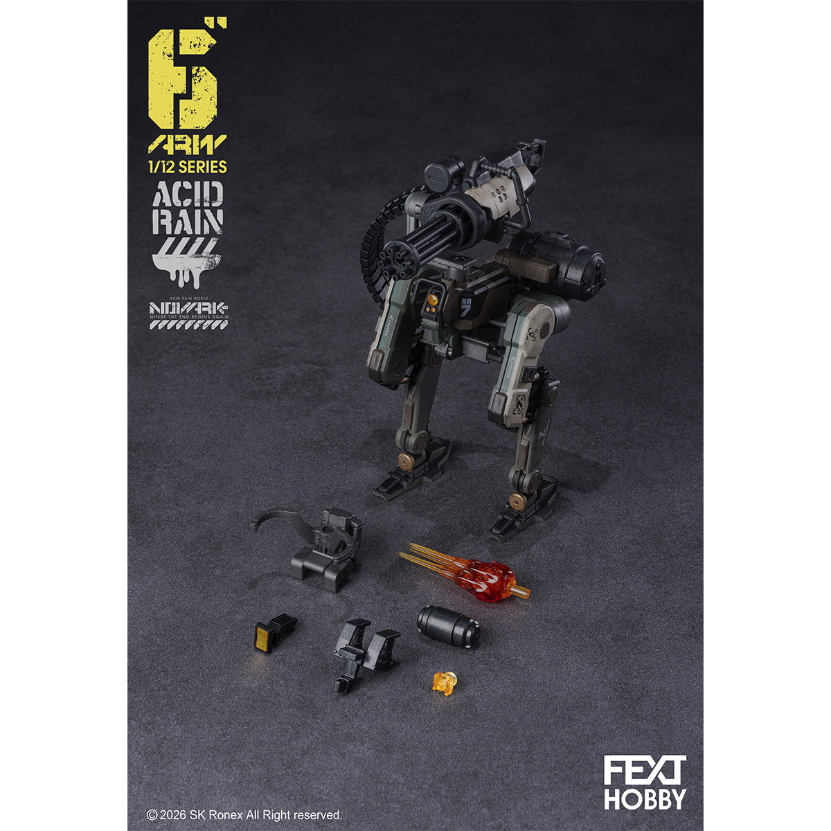 HiPlay FEXT HOBBY 1/12 WAVE 2.0 ビークルシリーズ FXH-ARV-002 可動フィギュア 塗装済み 完成品