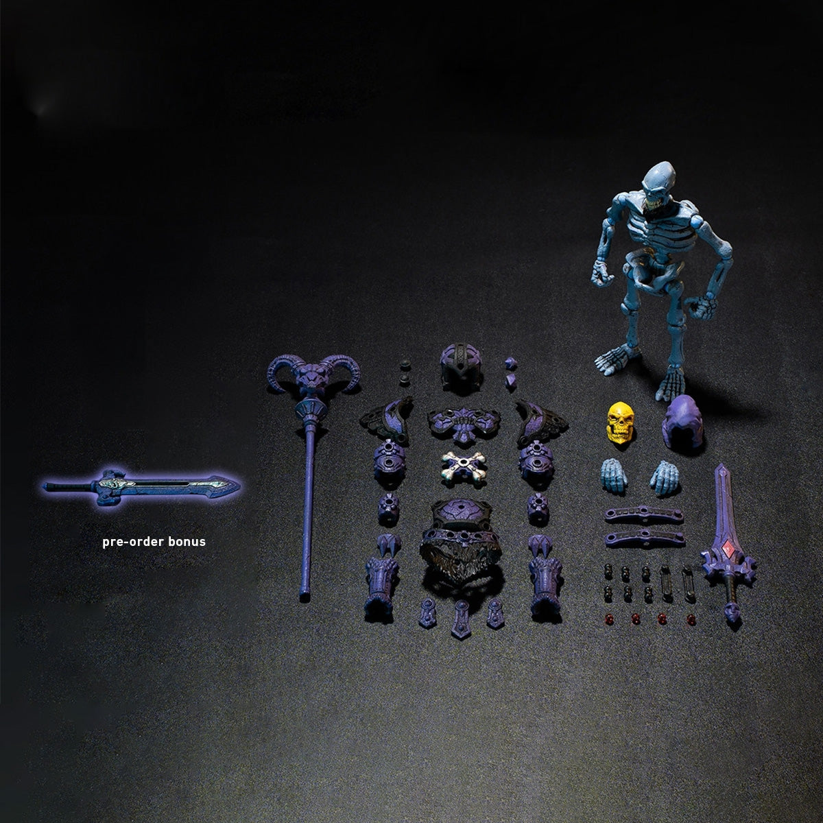 幽兎モデル 1/12 骸骨召喚師 YTSS-005 可動フィギュア 塗装済み 完成品