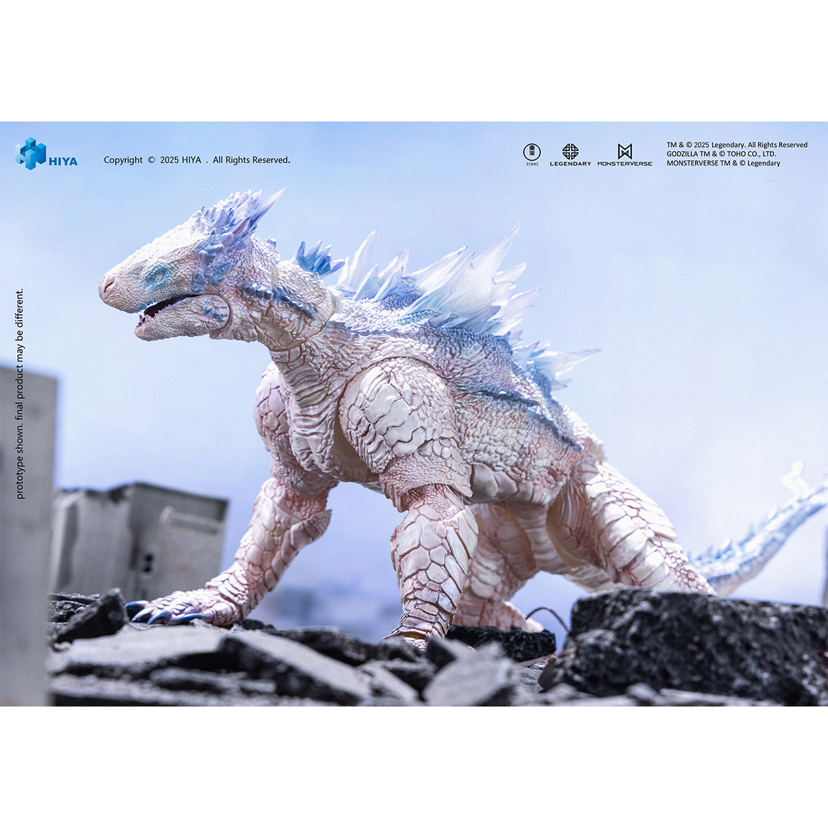 HiPlay HIYATOYS ゴジラvsコング 氷結ブレス スノーデーモン EBG0189 可動フィギュア 塗装済み 完成品 モンスター
