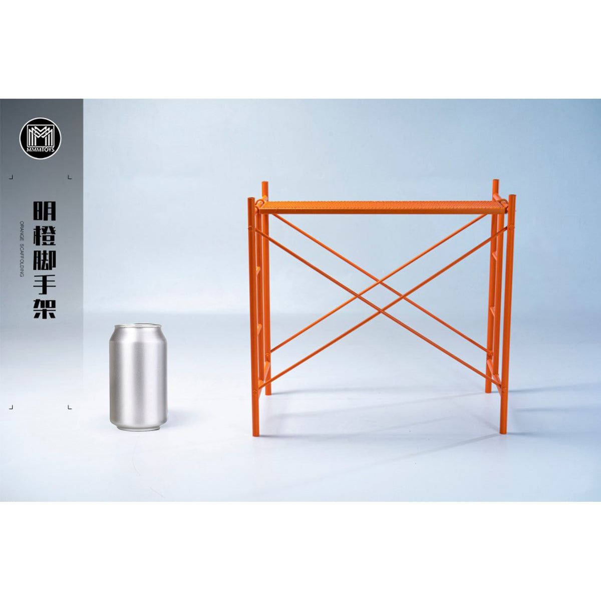 HiPlay MMMTOYS 1/6 足場 オレンジ M2602 フィギュア用 地台 スタンド ディスプレイ ベース　塗装済み 完成品