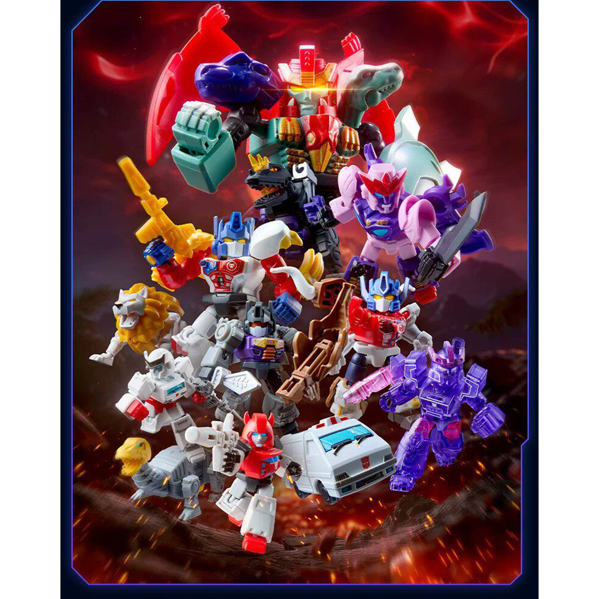 HiPlay Blokees ブルコ トランスフォーマー ギャラクシーバージョン 第7弾 ビーストウォーズ 71407 ブラインドボックス
