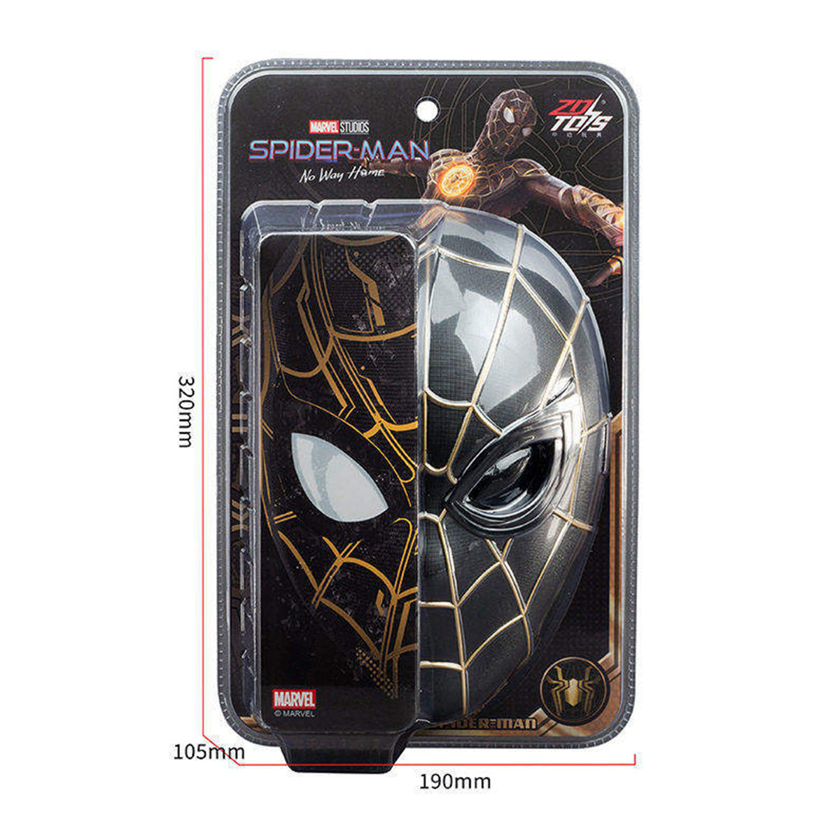 ZDTOYS スパイダーマン 子供用マスク 1/1 – HIPLAY