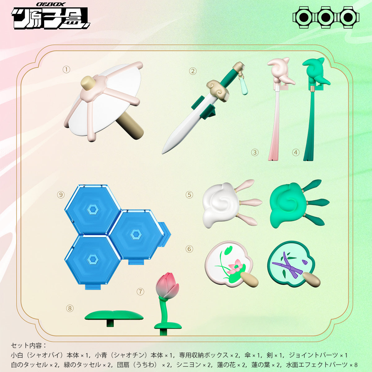 十二支シリーズ 小青 & 小白