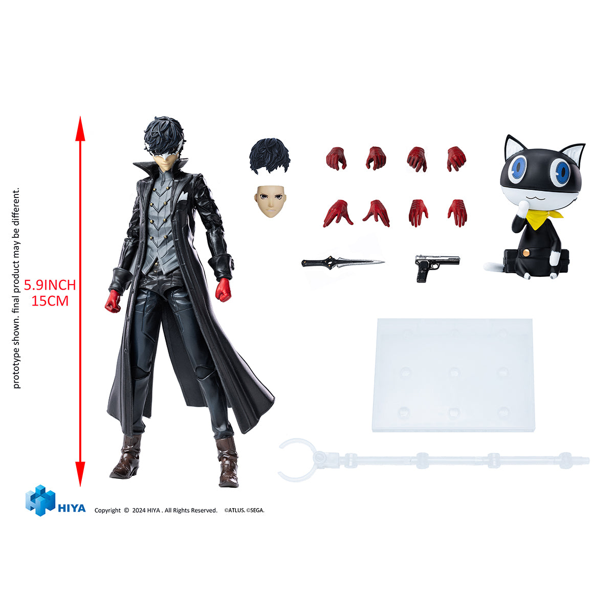 HiPlay HIYA 1/12 ペルソナ5ザ・ロイヤル JOKER EBP0224 可動フィギュア 塗装済み 完成品