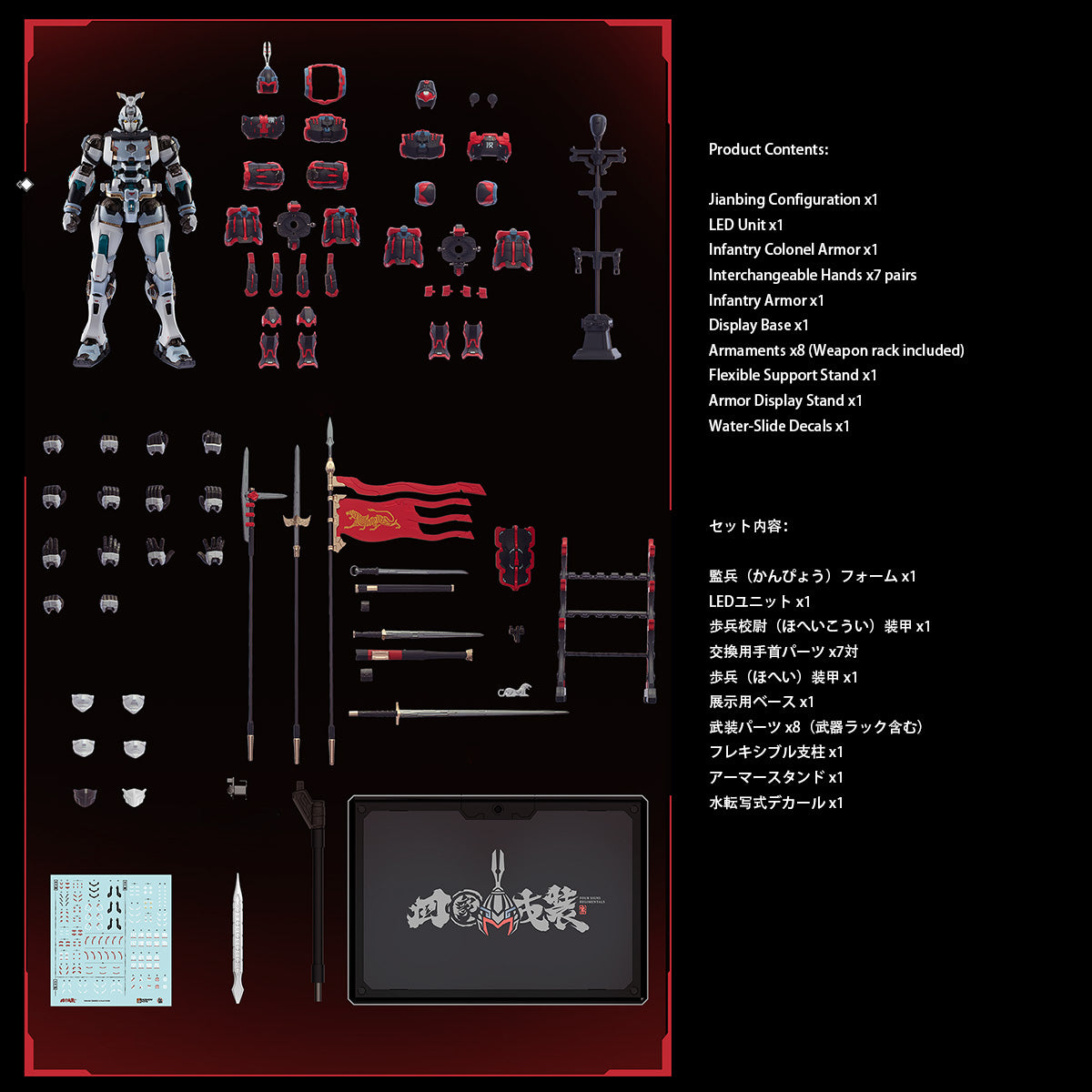 精英級・大漢虎賁・奎宿装セット MSY0001