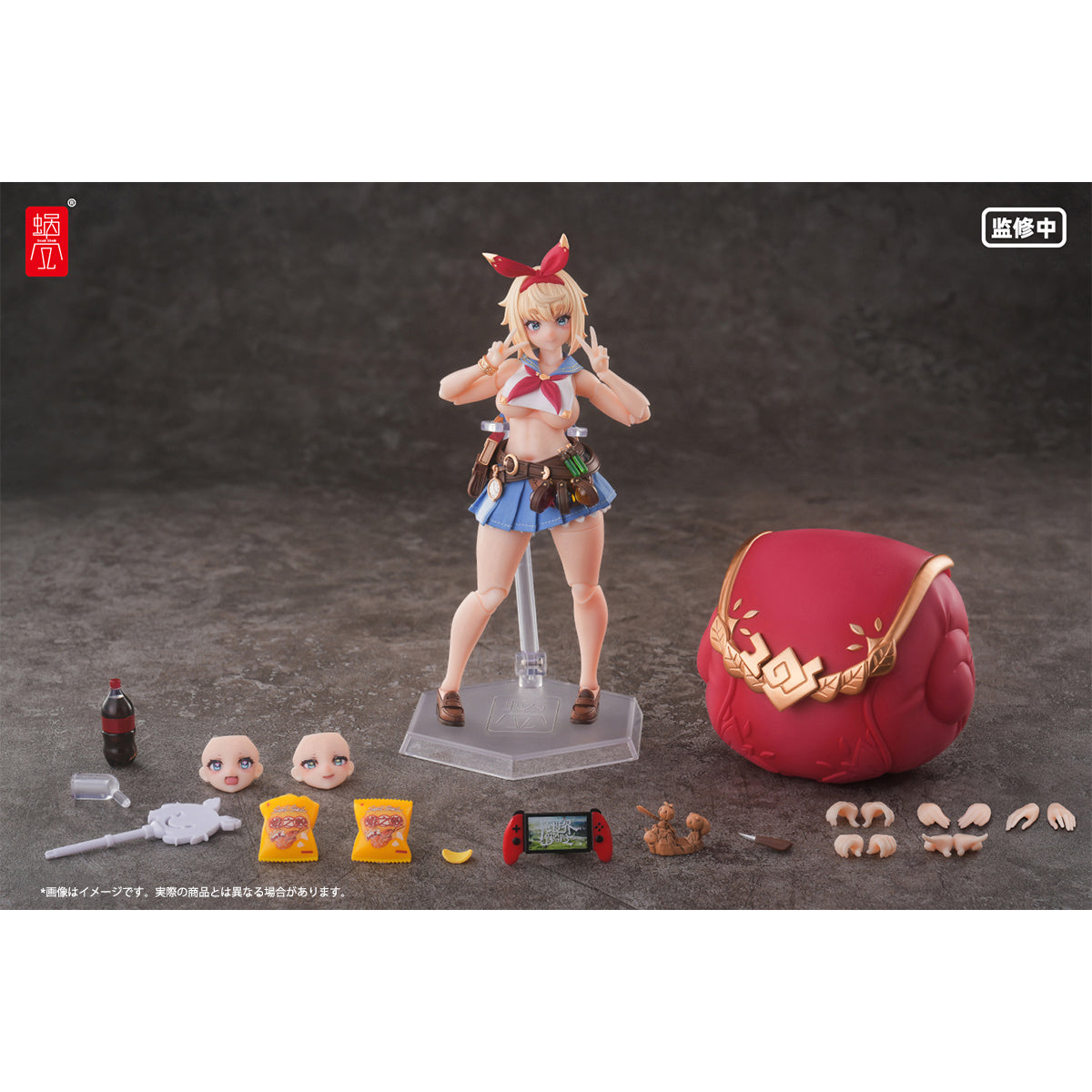 HiPlay 蝸の殻 Snail Shell 1/12 異世界冒険 冒険者 スネイル RPG-06 可動フィギュア 塗装済み 完成品 美少女 フィギュア用 服 洋服 セット アクセサリー 付属品