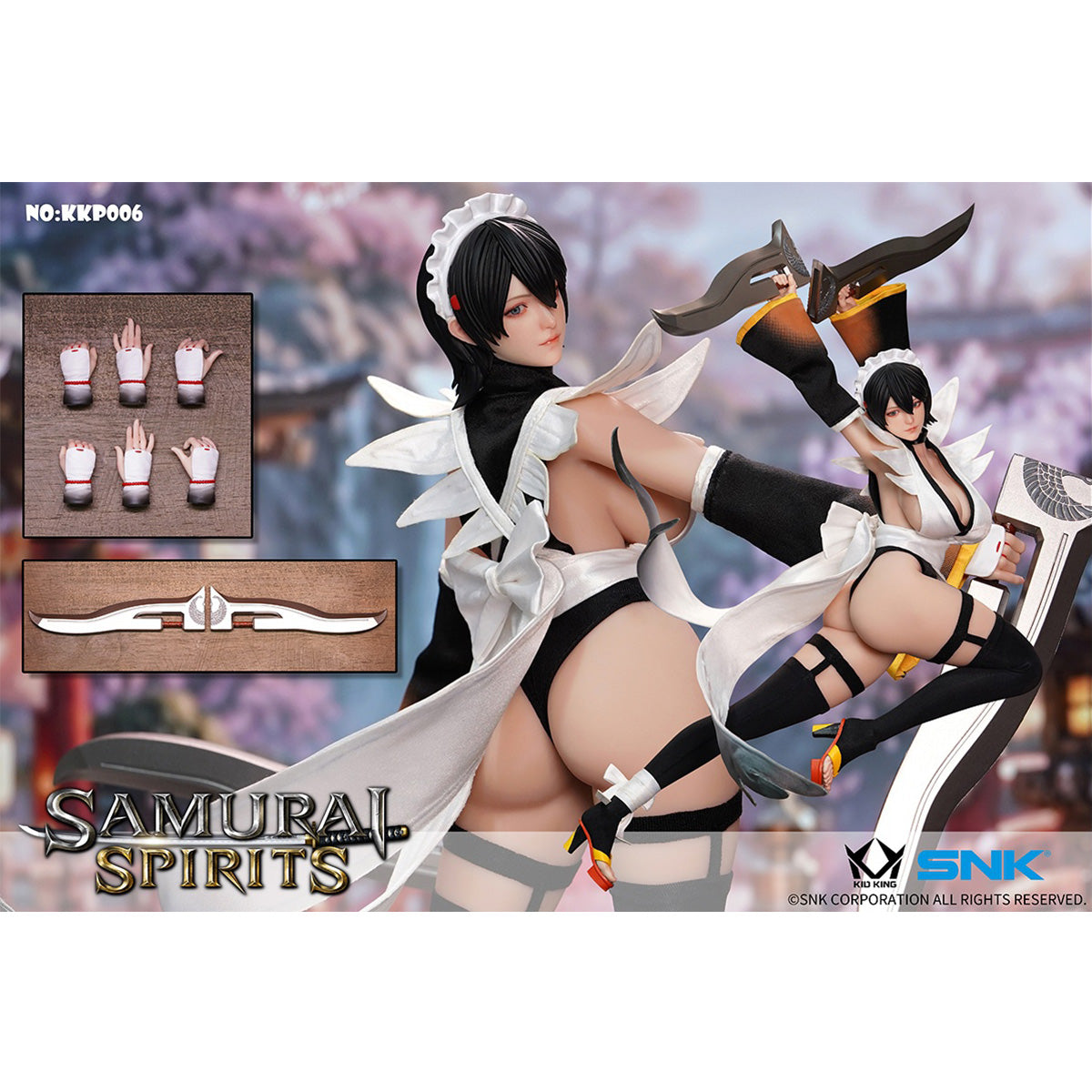 KIDKING 1/6 SAMURAI SPIRITS サムライスピリッツ いろは KKP006 キャラクター