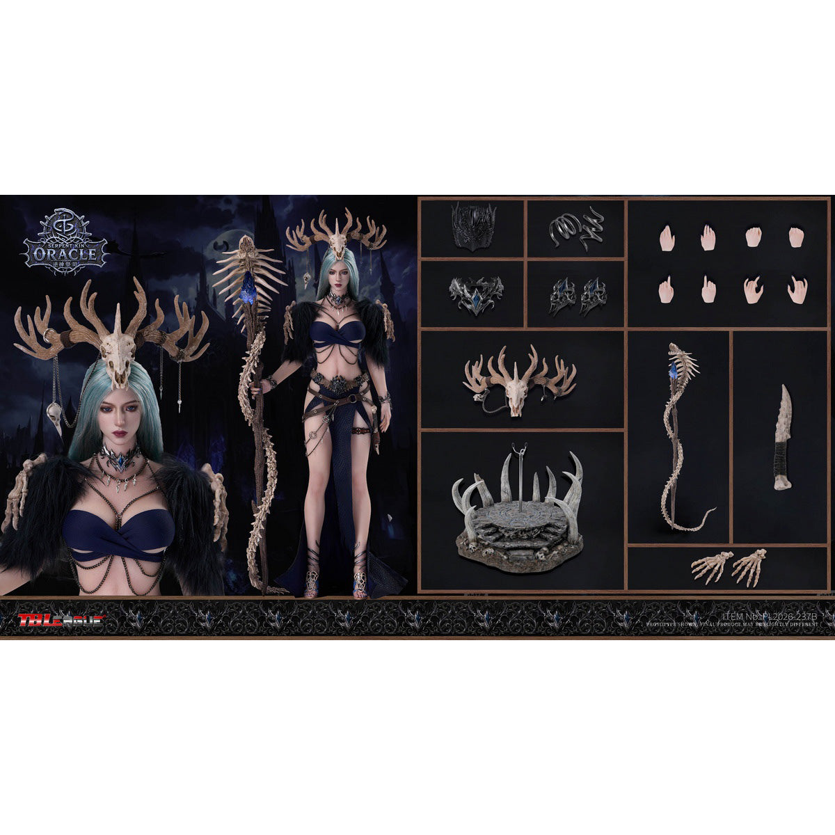 HiPlay TBLeague 1/6 逆神の祭司 メティス & 悪霊の女王 ナガ 可動フィギュア 塗装済み 完成品 アクションフィギュア