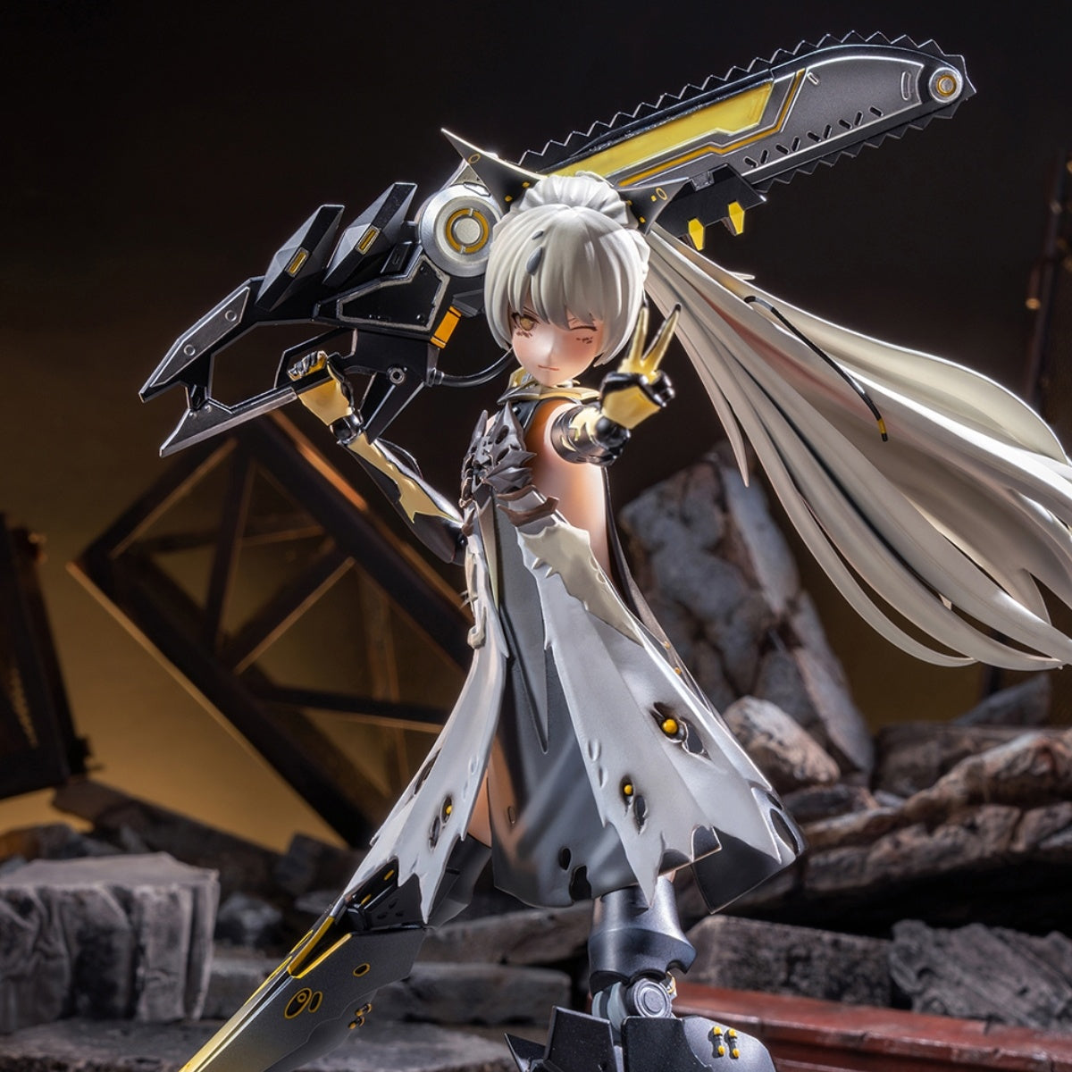 HiPlay AniMester 1/9 核金重构 戦双パーミッシュ  七実・パルス  輝きの流星 可動 アクション フィギュア アクセサリー フルセット 美少女