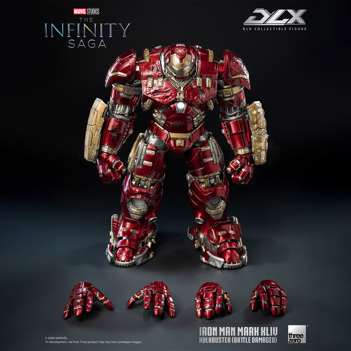Threezero DLX アイアンマン・マーク44 ハルクバスター（バトルダメージ版） 3Z09190C0