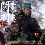 HiPlay FZ Art studio 1/6 猛将伝 - 蜀編 - 五虎大将 関羽 関雲長 FZ036 可動眼 ヘッド ドール用 頭 ハンドメイド植毛 塗装済み