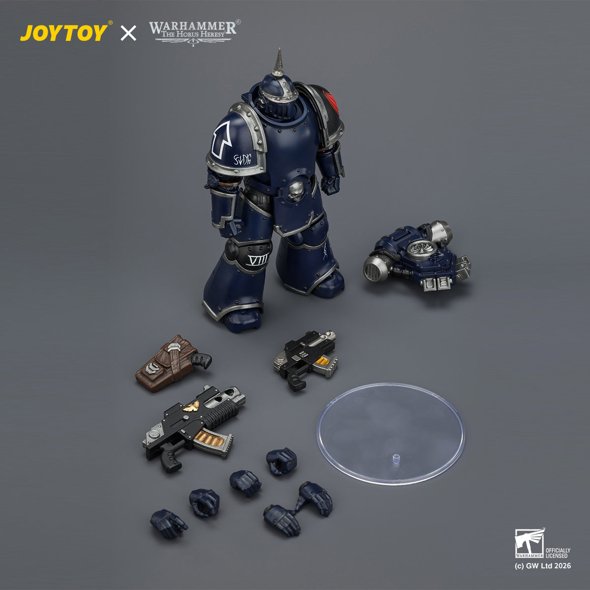 JOYTOY 1/18 ナイト・ロード MK III タクティカル・レギオネア（ボルターおよびボルトピストル装備） JT04360 可動フィギュア 塗装済み 完成品