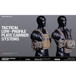 DAMTOYS 1/6 Vertexarms Order Series 2 タクティカル ロープロファイル プレートキャリア システム 男性 フィギュア用 アクセサリー 付属品