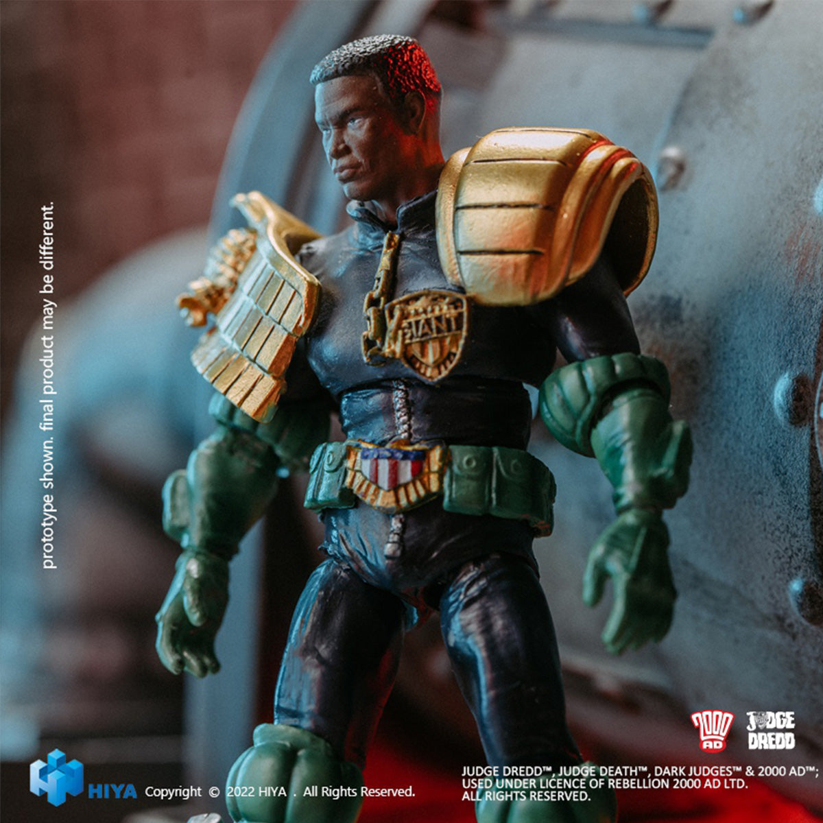HIYA 1/18 ジャッジ・ドレッド キャラクター