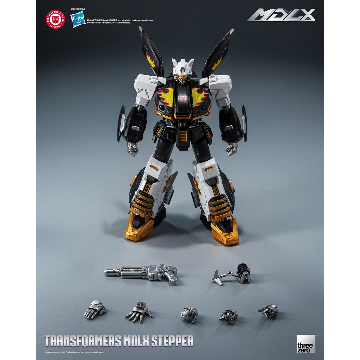 HiPlay Threezero トランスフォーマー MDLX ステッパー 3Z10810W0 可動フィギュア 塗装済み 完成品